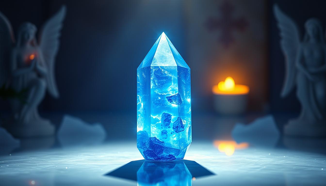 Pedra Cianita Azul
