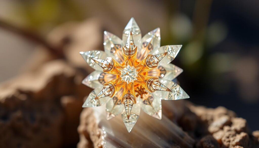 Aragonita Sputnik autenticidade mineral